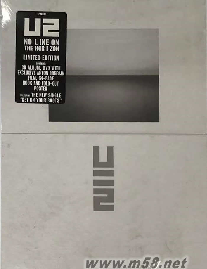 無限地平線 No Line On The Horizon CD+DVD(豪華盒裝限量版)專輯正面圖片