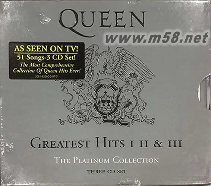 The Platinum Collection: Greatest Hits I, II & III (3CD套裝)專輯正面圖片