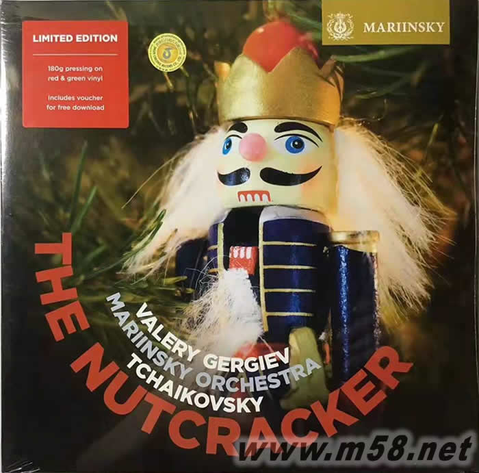 柴可夫斯基 胡桃?jiàn)A子 Valery Gergiev 瓦列里·捷吉耶夫 Tchaikovsky The Nutcracker黑膠專(zhuān)輯正面圖片
