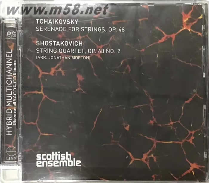 柴可夫斯基 弦樂小夜曲 Tchaikovsky: Serenade SACD專輯正面圖片