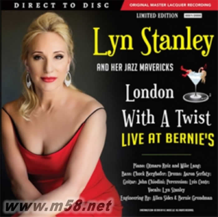 London With a Twist – Live at Bernie’s (2LP) 與茱莉倫敦共舞 - 博尼錄音室現場錄音 黑膠專輯正面圖片