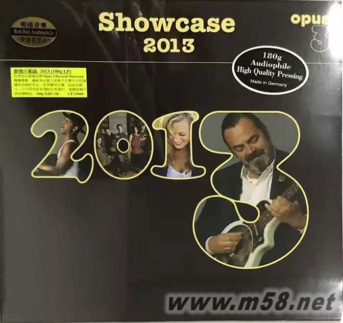 發(fā)燒示范天碟 2013 Showcase 2013 180g 33RPM LP 黑膠專輯正面圖片