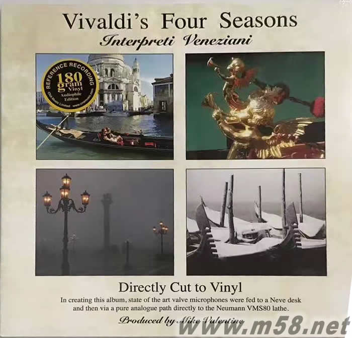 維瓦爾第 四季VIVALDI’S FOUR SEASONS 追龍 黑膠專輯正面圖片