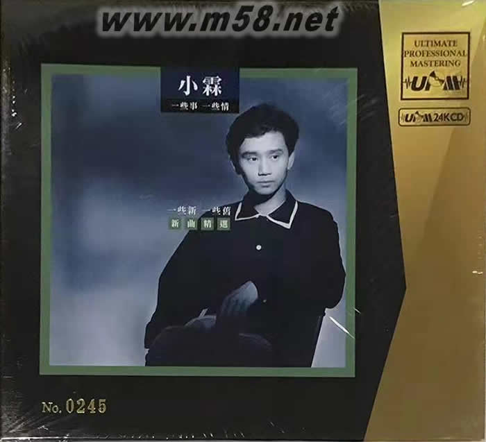 一些事一些情 新曲+精選 UPMCD 24K金碟 限量版專輯正面圖片