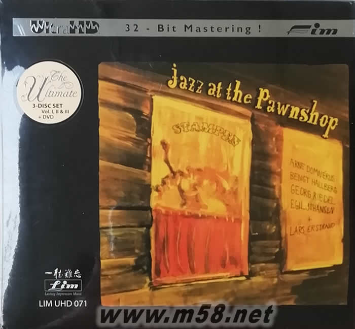 當(dāng)鋪爵士Jazz at the Pawnshop Vol. I, II and III 3ULTRACD+DVD專輯正面圖片