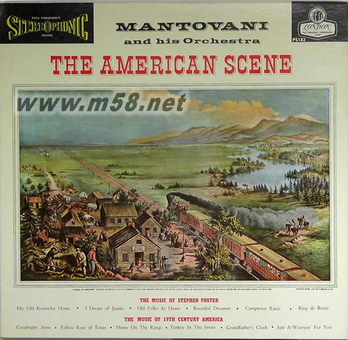 美國風情 The American Scene 180g 33RPM LP 黑膠專輯正面圖片