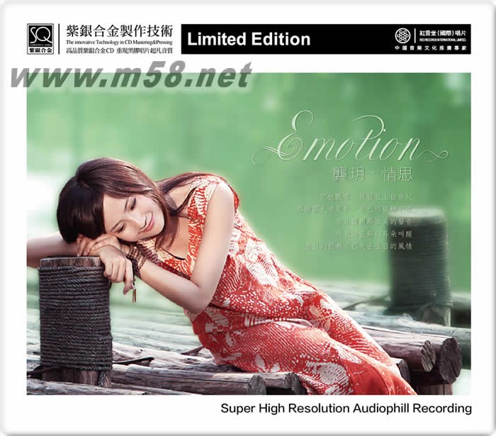 情思 紫銀合金SQCD專輯正面圖片