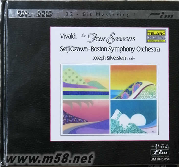 韋瓦第:四季/小澤征爾 Vivaldi: The Four Seasons, Seiki Ozawa ULTRAHD專輯正面圖片