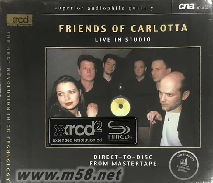 LIVE IN STUDIO 絕世歌聲 NEW XRCD專輯正面圖片