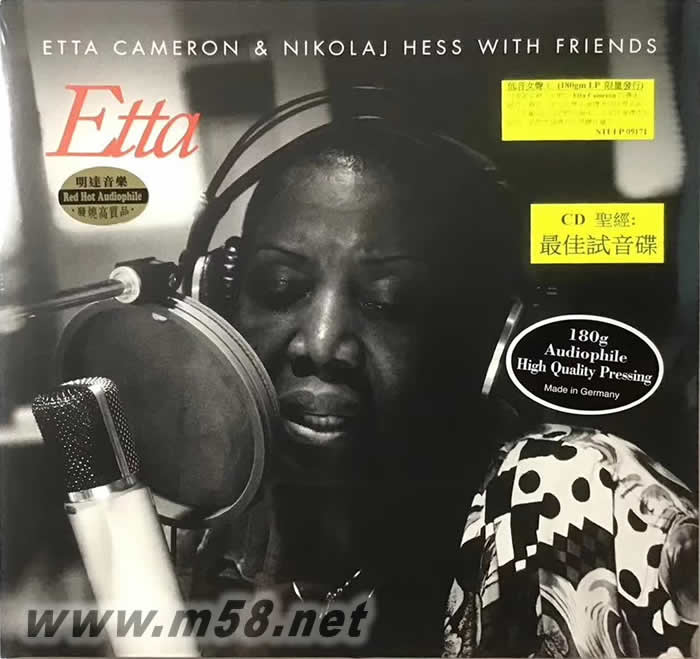 低音女聲王 Etta 180g 33RPM LP 黑膠 CD圣經推薦 最佳試音碟專輯正面圖片