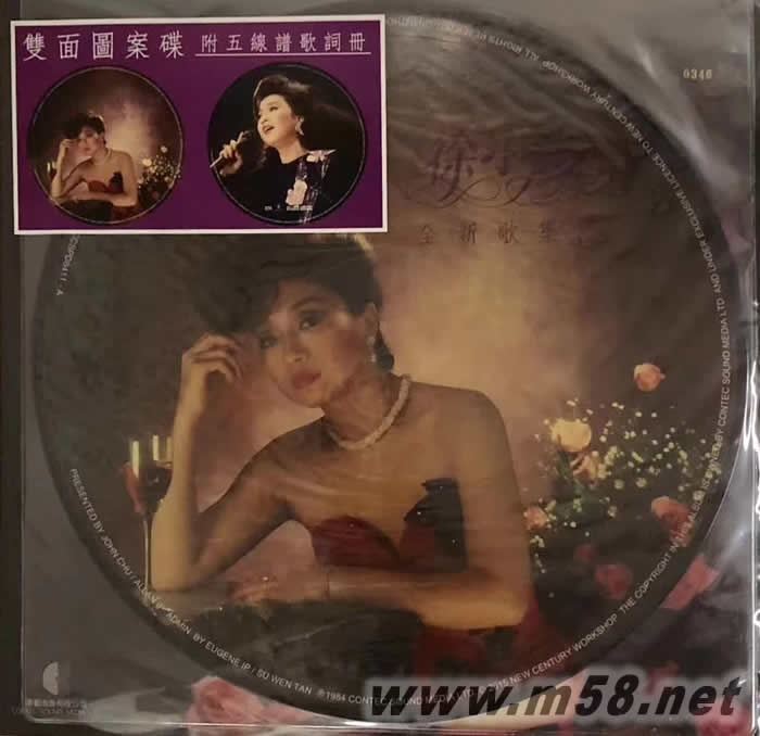 全新歌集2 180G 黑膠 彩色圖案碟專輯正面圖片