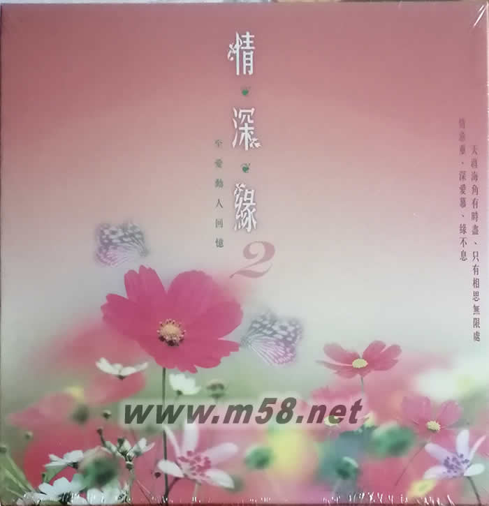 情深緣2 至愛動人回憶 第二集(52首)專輯正面圖片