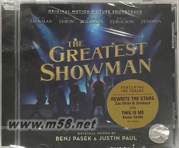 馬戲之王 The Greatest Showman專輯正面圖片