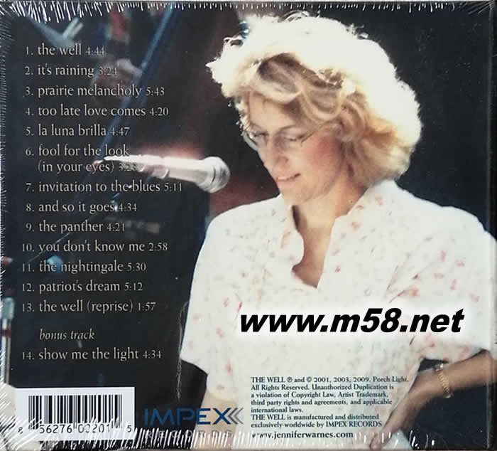 The Well 楓葉情(24K金碟)專輯背面圖片