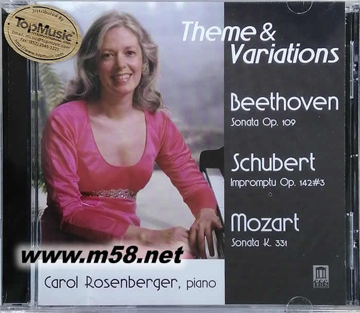 動態琴王 第2集 彈奏德國名曲 THEME VARIATIONS專輯正面圖片