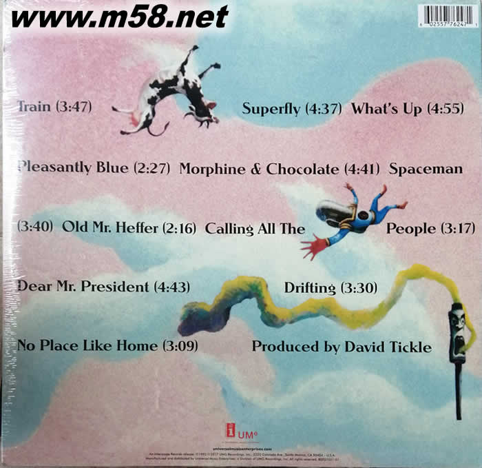 BIGGER, BETTER FASTER, MORE! 180g 33RPM LP 黑膠專輯背面圖片