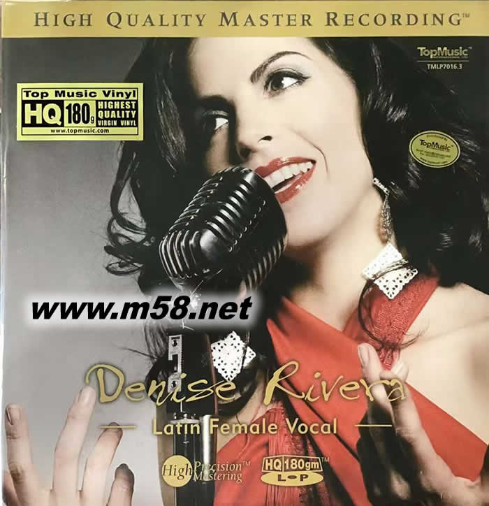 拉丁歌后 混合層立體聲 Latin Female Vocal 180g 33RPM LP 黑膠專輯正面圖片