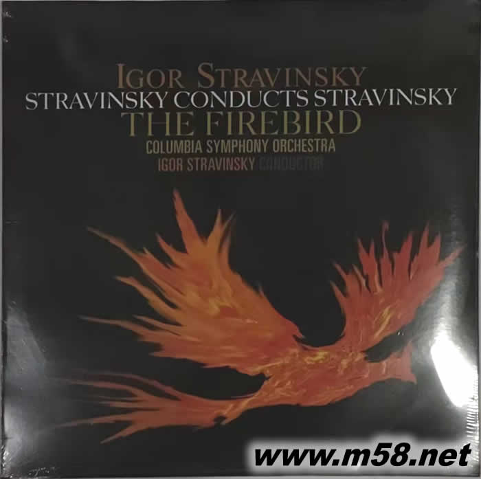 火鳥IGOR STRAVINSKY : STRAVINSKY CONDUCTS STRAVINSKY - THE FIREBIRD/: Firebird Abbado LP專輯正面圖片
