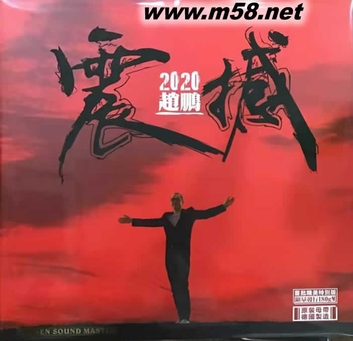 趙鵬 震撼2020 紅膠 黑膠 限量版專輯正面圖片