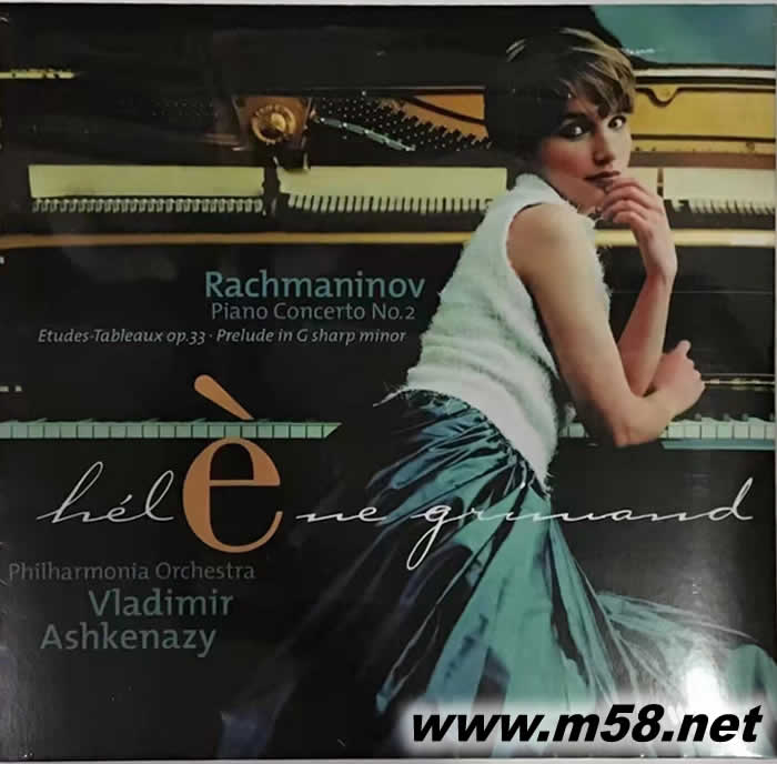 RACHMANINOV 拉赫曼尼諾夫第二鋼琴協(xié)奏曲 黑膠專輯正面圖片