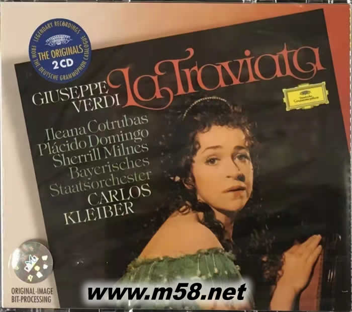 威爾第:茶花女 Carlos Kleiber - Verdi: La traviata 大禾花版 劉漢盛推介專輯正面圖片