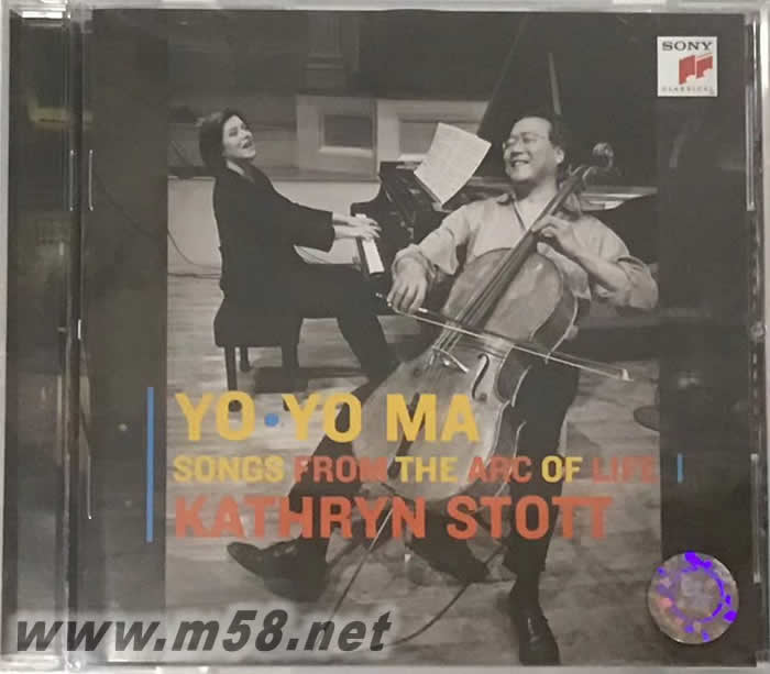 生命之歌 SONGS FROM THE ARC OF LIFE 大提琴與鋼琴專輯正面圖片