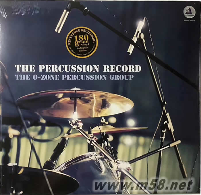 爆棚打擊樂 THE PERCUSSION RECORD 180g 33RPM LP 黑膠專輯正面圖片