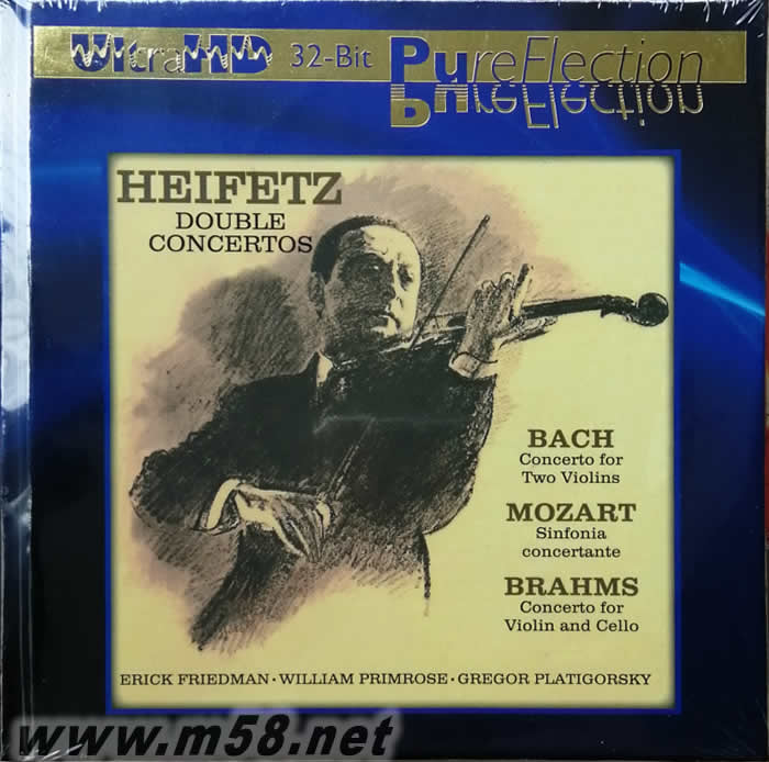 DOUBLE CONCERTOS ULTRAHD 限量版專輯正面圖片