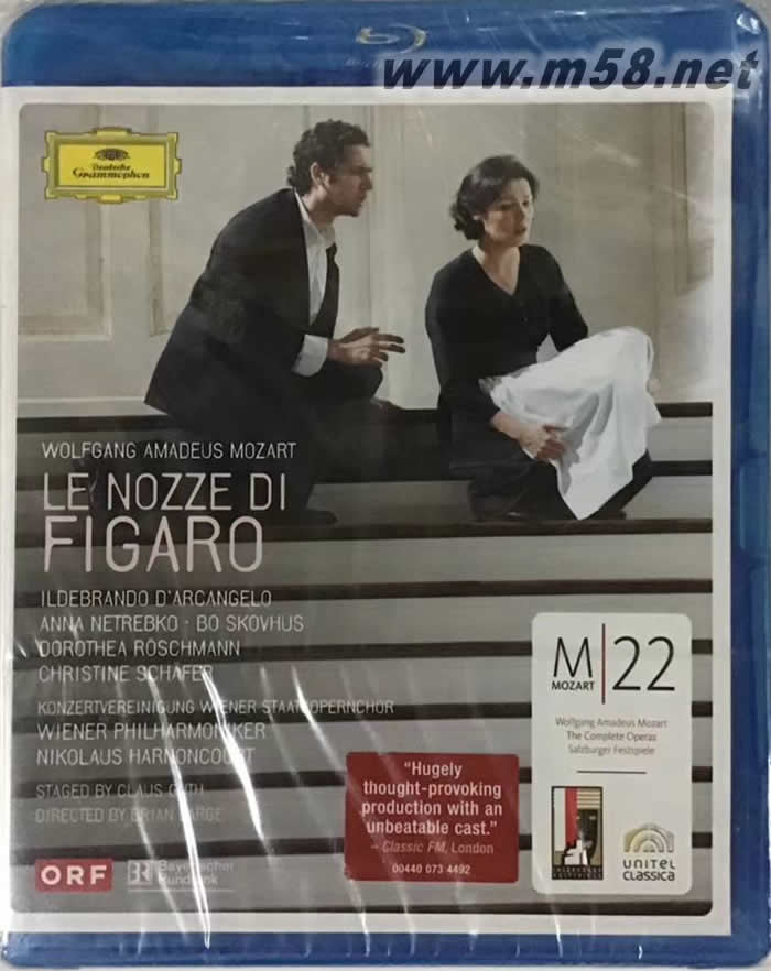 歌劇 費加洛的婚禮 FIGARO 藍(lán)光BD專輯正面圖片