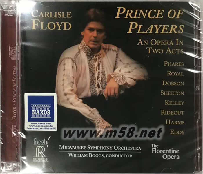 PRINCE OF PLAYERS CARLISLE FLOYD專輯正面圖片