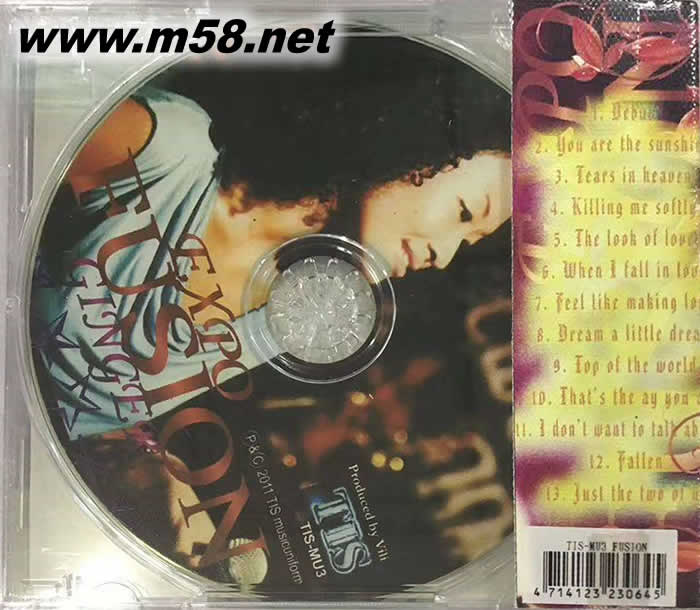 芳達 EXPO FUSION 1:1 TIS專輯背面圖片