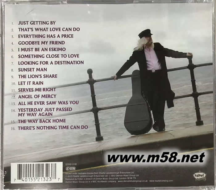 DESTINATION 音樂旅程專輯背面圖片