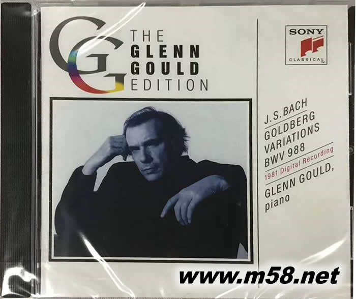 巴赫:哥德堡變奏曲(1981)Bach: Goldberg Variations專輯正面圖片
