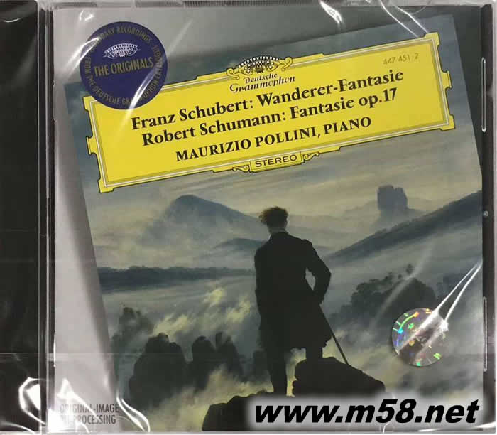 Schumann:Fantasie In C 舒曼:幻想曲 & 舒伯特:流浪者幻想曲專輯正面圖片