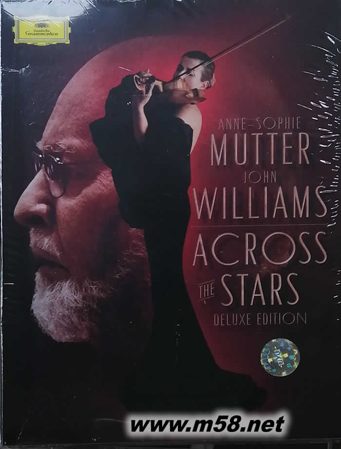 John Williams - Across The Stars (Deluxe Version)穿越星空 電影配樂精選 (豪華影音版 CD+DVD)專輯正面圖片
