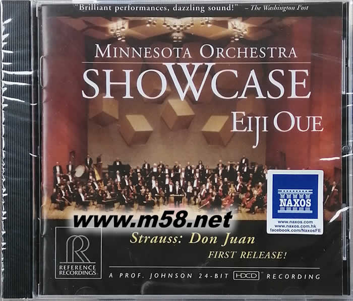 發燒的桂冠樂團 SHOW CASE 指揮:EIJI OUE HDCD專輯正面圖片