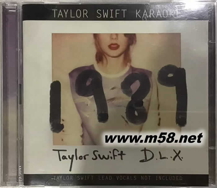 泰勒斯威夫特 1989 KARAOKE CD+DVD專(zhuān)輯正面圖片