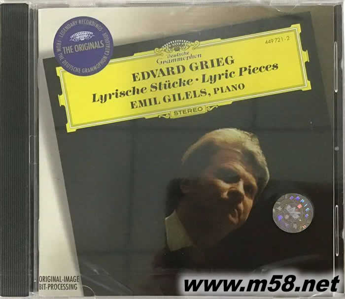 格里格:抒情小品 Grieg: Lyric Piec 大禾花版專輯正面圖片