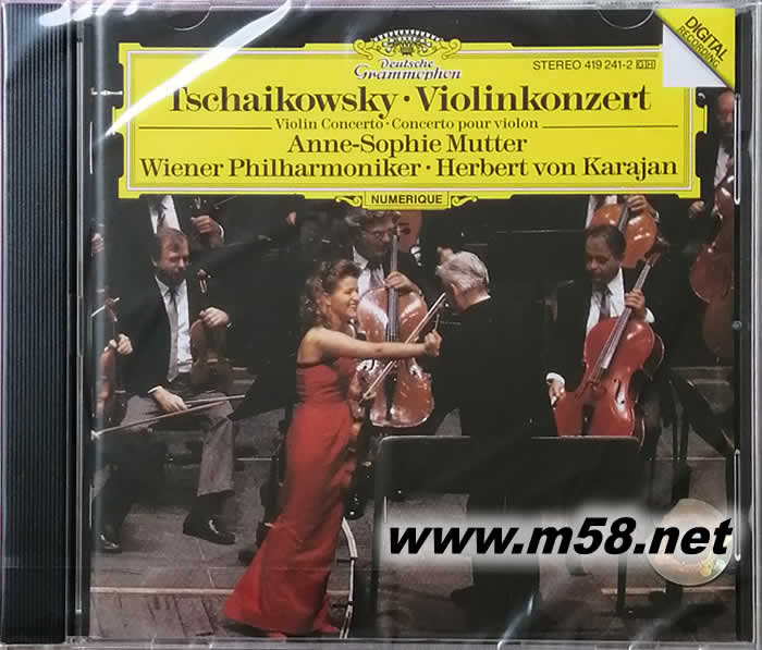 柴可夫斯基小提琴協(xié)奏曲 VIIOLINKONZERT專輯正面圖片