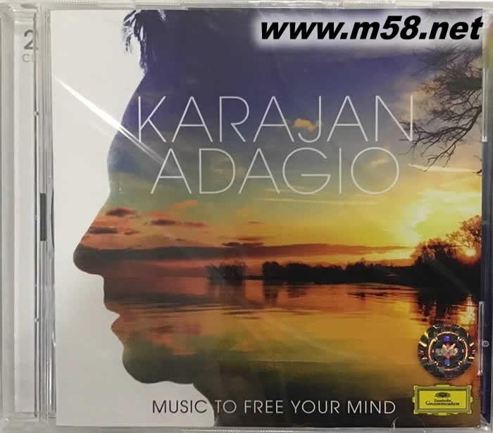 Karaja Adagio : Music To Free Your Mind 卡拉揚慢板 自由想像專輯正面圖片