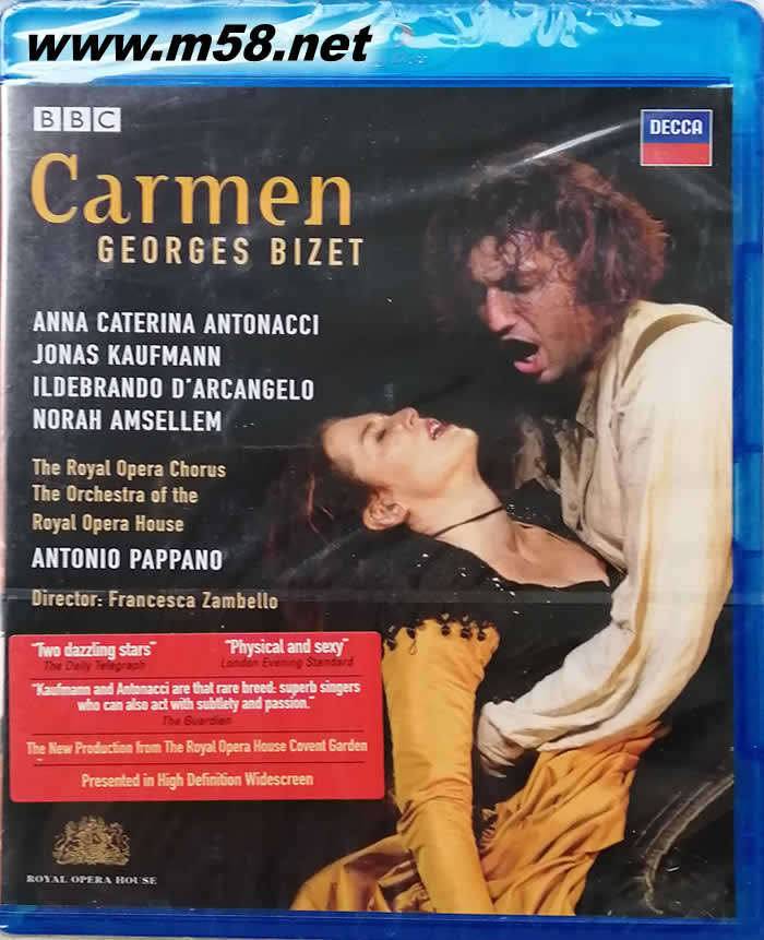 Carmen (Royal Opera House) 歌劇比才 卡門藍光BD專輯正面圖片