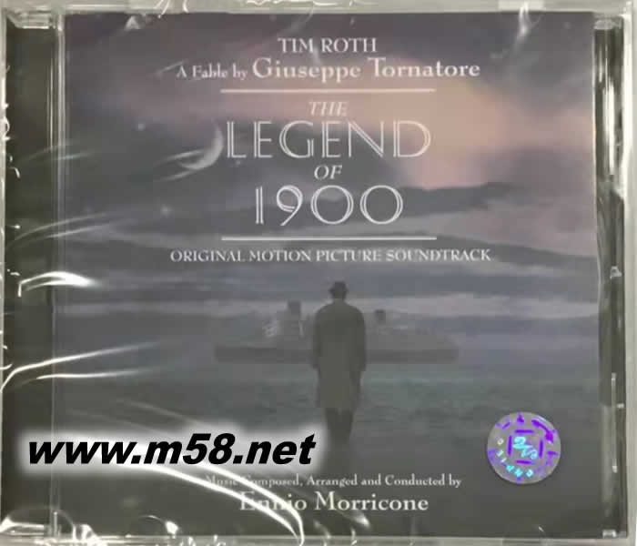 THE LEGEND OF 1900海上鋼琴師 電影原聲碟專輯正面圖片