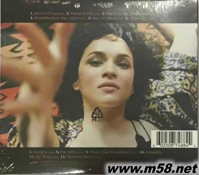 PICK ME UP OFF THE FLOOR 雨過天晴專輯背面圖片