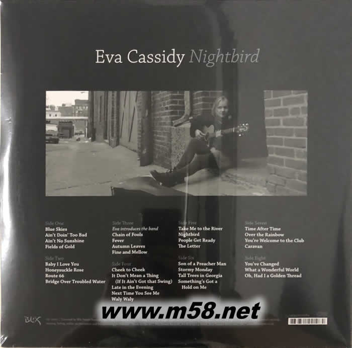 NIGHTBIRD 四黑膠套裝專輯背面圖片