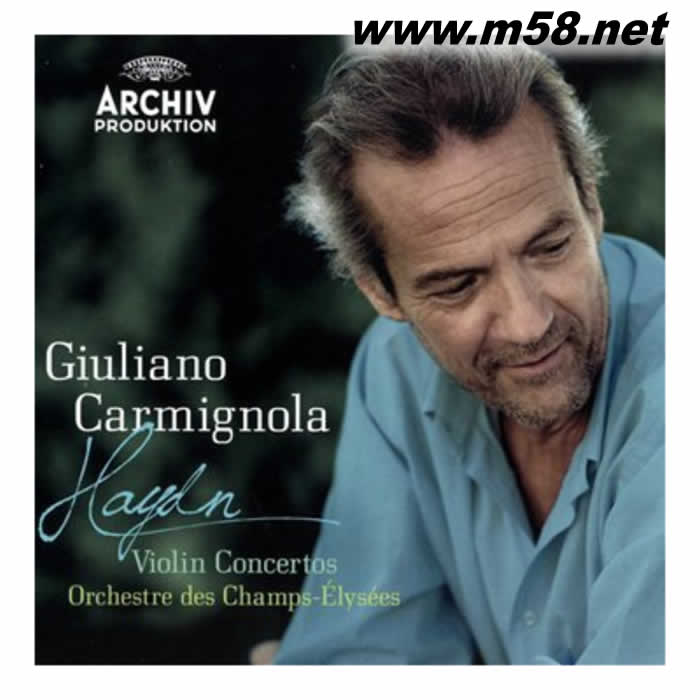Karmignola VIOLINKONZERTE 海頓:小提琴協(xié)奏曲集專輯正面圖片