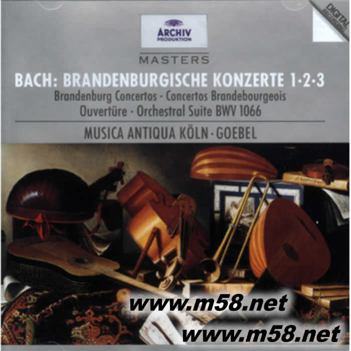 Reinhard Goebel - Bach: Brandenburg Concertos No. 1-3雷恩哈德·戈貝爾 - 巴赫:No. 1-3勃蘭登堡協(xié)奏曲 C專輯正面圖片