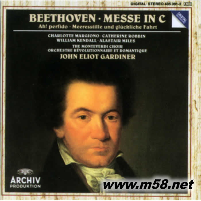 John Eliot Gardiner指揮 加迪納 - 貝多芬:C大調(diào)彌撒 John Eliot Gardiner - Beethoven:Mass In C專輯正面圖片