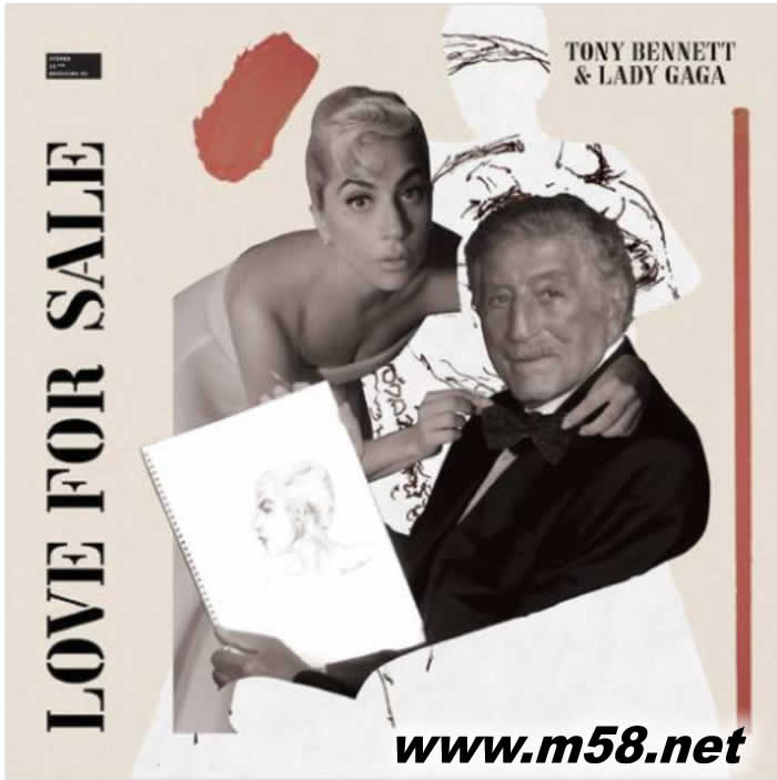 TONY BENNETT & LADY GAGA LOVE FOR SALE (Standard)東尼班奈特與女神卡卡 爵愛(ài)經(jīng)典專(zhuān)輯正面圖片