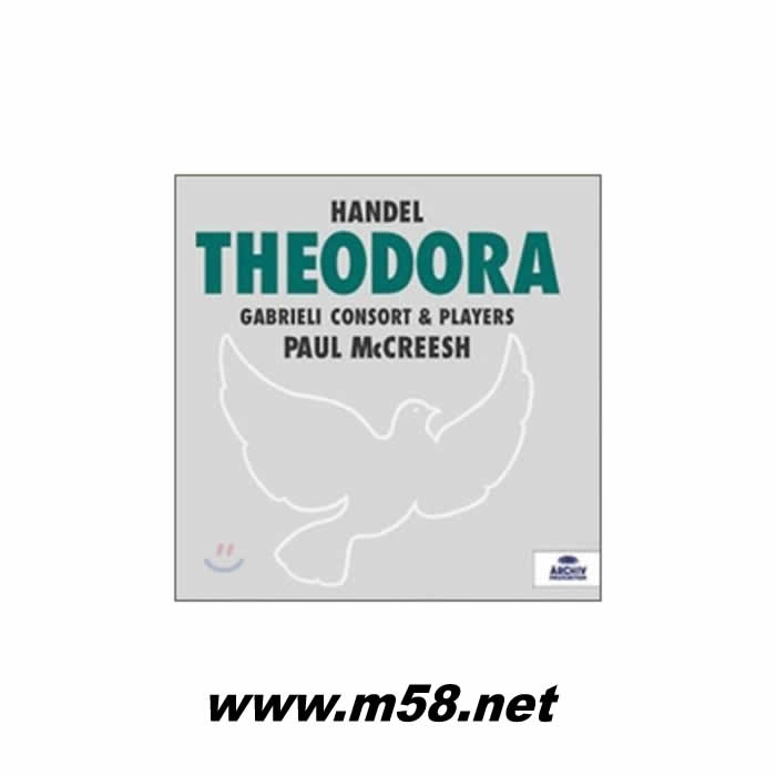 保羅 麥克里希 - 亨德爾:狄奧多拉Paul McCreesh - Handel: Theodora 3CD套裝專輯正面圖片