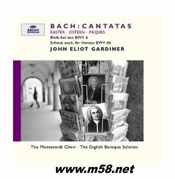 約翰 艾略特 加迪納 - 巴赫:康塔塔集 John Eliot Gardiner - Bach:Cantatas CD專輯正面圖片